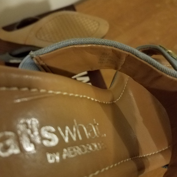 Slide type med heel size 8M sandal - Picture 3 of 8